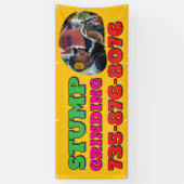 Bannière personnalisée Refroidissement de souche (Vertical)