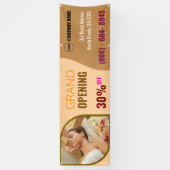 Bannière personnalisée spa Grand Ouverture (Vertical)