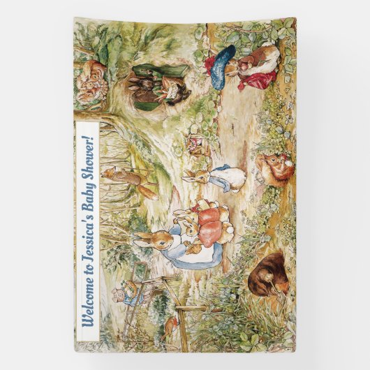 Bannière Peter and Forest Friends (Verticale)