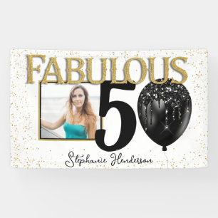Bannière photo 50 & Fabulous Black Gold Glam