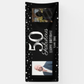 Bannière photo Confetti de 50 ans et plus (Vertical)