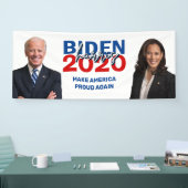 Bannière photo de la campagne Biden Harris 2020 (Salon professionnel)
