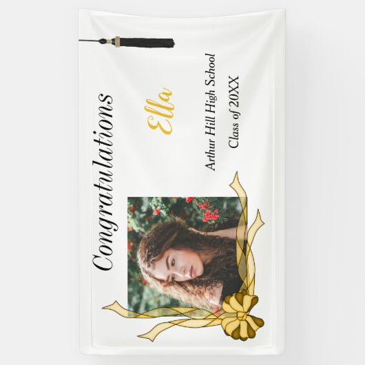 Bannière photo de la fille (Vertical)