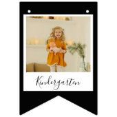 Bannière photo de la fin de la maternelle à la 12e (Troisième drapeau)