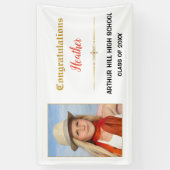 Bannière photo de la graduation (Vertical)