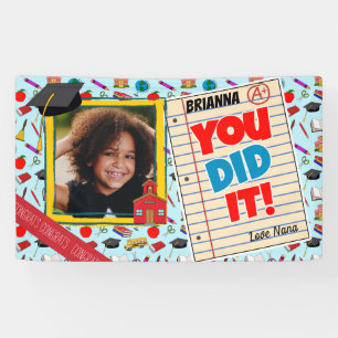 Bannière photo de l'école maternelle/maternelle