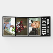 Bannière photo du 18e anniversaire (Horizontal)