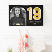 Bannière photo du 19e anniversaire de l'or céleste (En situation)