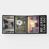 Bannière photo du 21e anniversaire (Horizontal)