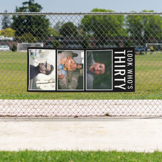 Bannière photo du 30e anniversaire (En situation)