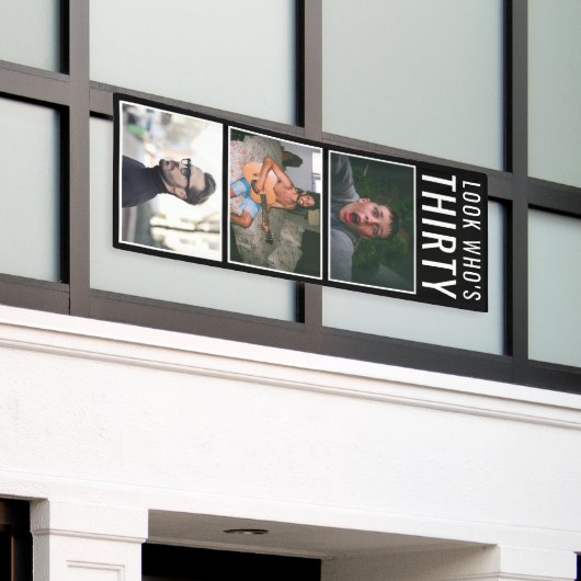 Bannière photo du 30e anniversaire (Bâtiment extérieur)