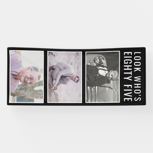 Bannière photo du 85e anniversaire (Horizontal)