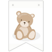 Bannière photo mensuelle Premier anniversaire ours (Deuxième drapeau)