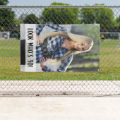 Bannière photo personnalisée Anniversaire (En situation)