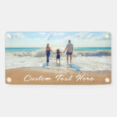 Bannière photo personnalisée avec vos photos et vo (Horizontal)