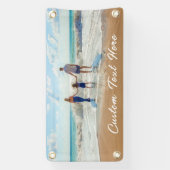 Bannière photo personnalisée avec vos photos et vo (Verticale)