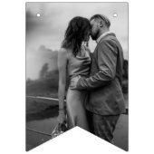 Bannière photo personnalisée Décor de la fête d'en (Premier drapeau)