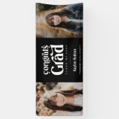 Bannière photo Retro Type Graduation Party (Vertical)