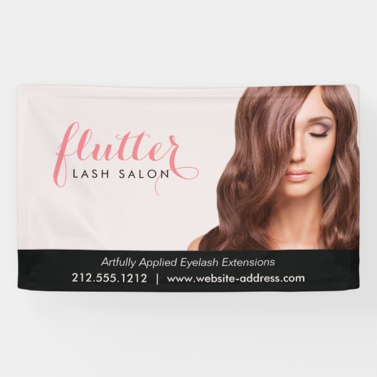 Bannière photo Simply Pink Lash Salon (Horizontal)