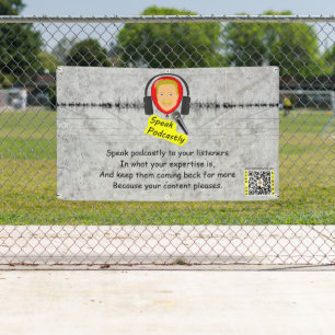 Bannière Podcastly Speak