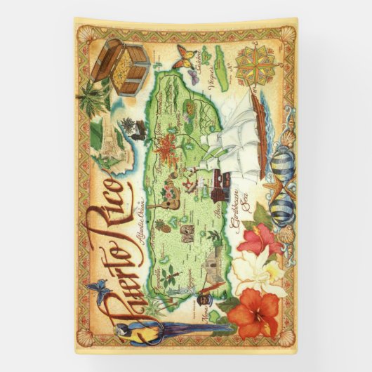 Bannière Porto Rico (Verticale)