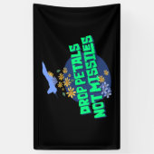 bannière pour arrêter la guerre (Vertical)