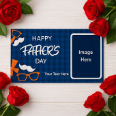 Bannière pour la Fête des Pères | Photo + Texte | 