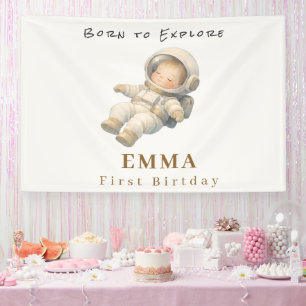 Bannière pour la première fête d'anniversaire de B
