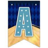 Bannière pour l'anniversaire de Bowling - Drapeaux (Troisième drapeau)