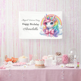Bannière pour le 1er Anniversaire de Licorne Magiq