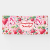 Bannière pour le premier anniversaire de Berry (Horizontal)
