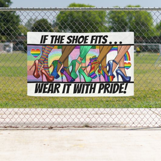 Bannière PRIDE (En situation)