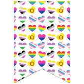 Bannière Pride Hearts (Premier drapeau)