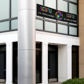 Bannière Pro-Vie LGBTQ+ (Bâtiment extérieur)