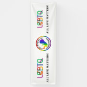 Bannière Pro-Vie LGBTQ+ (Vertical)
