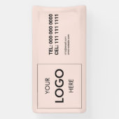 Bannière professionnelle Logo Moderne (Verticale)