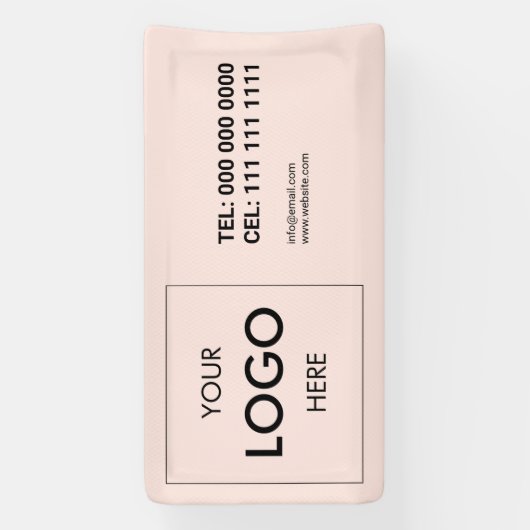 Bannière professionnelle Logo Moderne (Verticale)