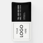 Bannière professionnelle Logo Moderne (Verticale)