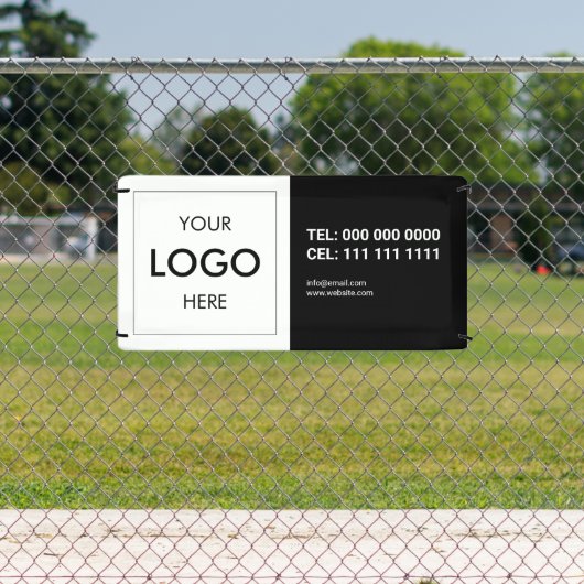 Bannière professionnelle Logo Moderne (Insitu)