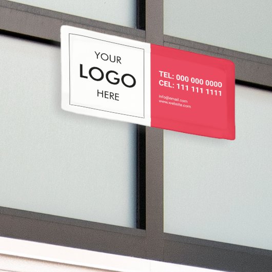 Bannière professionnelle Logo Moderne (Bâtiment extérieur)