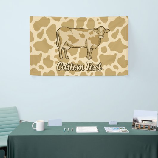 Bannière Profil de vache (Salon professionnel)