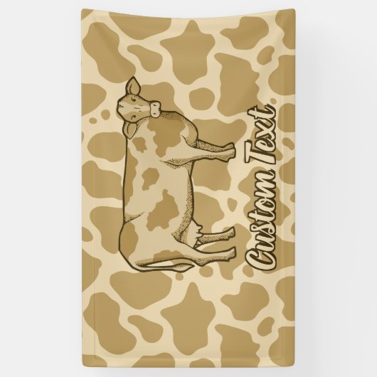 Bannière Profil de vache (Vertical)