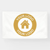 Bannière promotionnelle avec logo d'entreprise per (Horizontal)