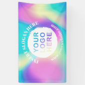 Bannière promotionnelle du logo de votre entrepris (Vertical)