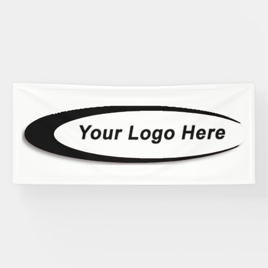 Bannière propre uni blanc - propre couleur (Horizontal)