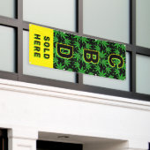 Bannière publicitaire pour huile CBD de qualité su (Bâtiment extérieur)