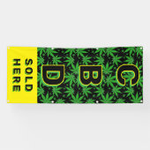 Bannière publicitaire pour huile CBD de qualité su (Horizontal)