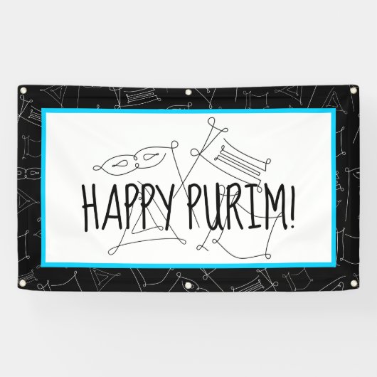 Bannière Purim (Horizontal)
