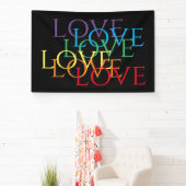 Bannière RAINBOW LOVE II 4x6 (Insitu)