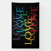 Bannière RAINBOW LOVE II 6'x10' (Verticale)
